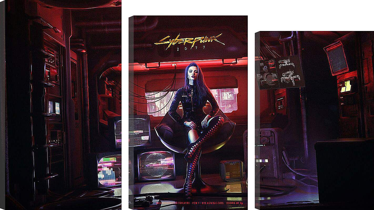 Модульная картина - Cyberpunk 2077