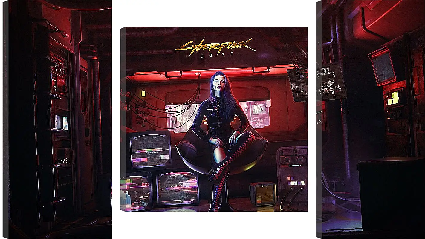 Модульная картина - Cyberpunk 2077