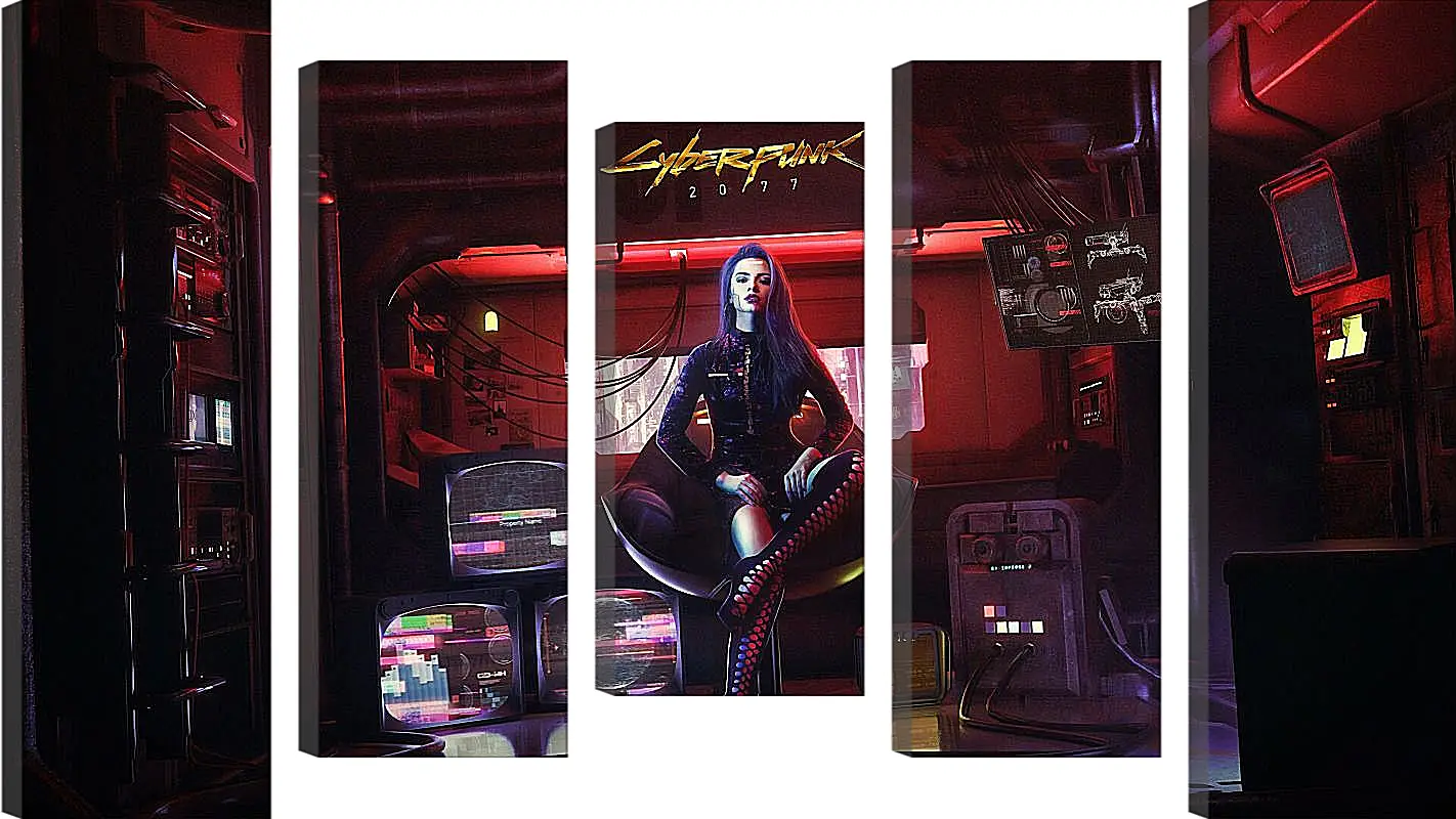 Модульная картина - Cyberpunk 2077