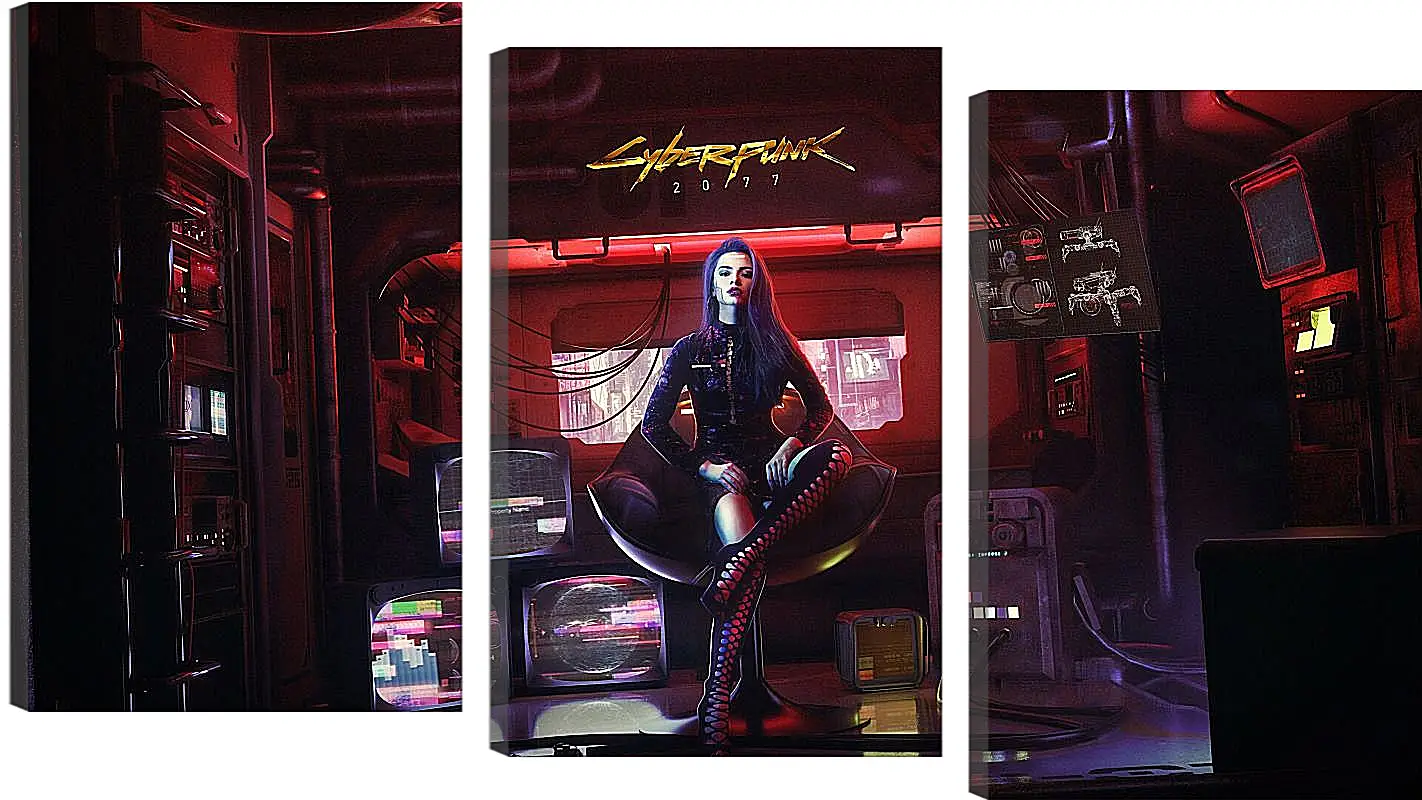 Модульная картина - Cyberpunk 2077