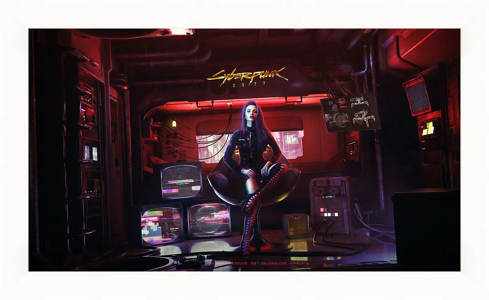 Картина в раме - Cyberpunk 2077