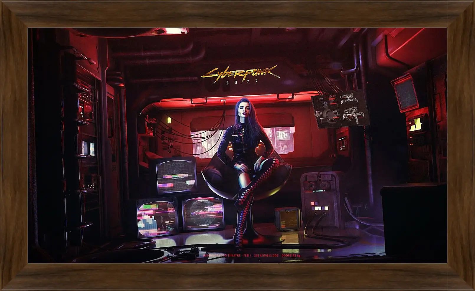 Картина в раме - Cyberpunk 2077