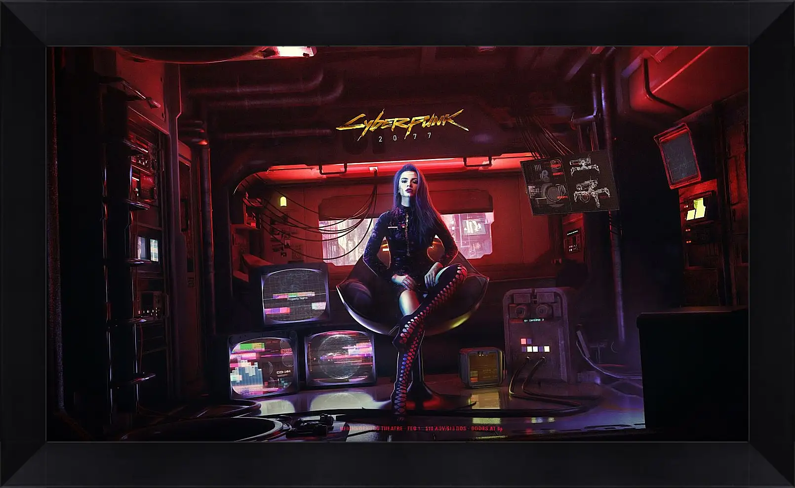 Картина в раме - Cyberpunk 2077