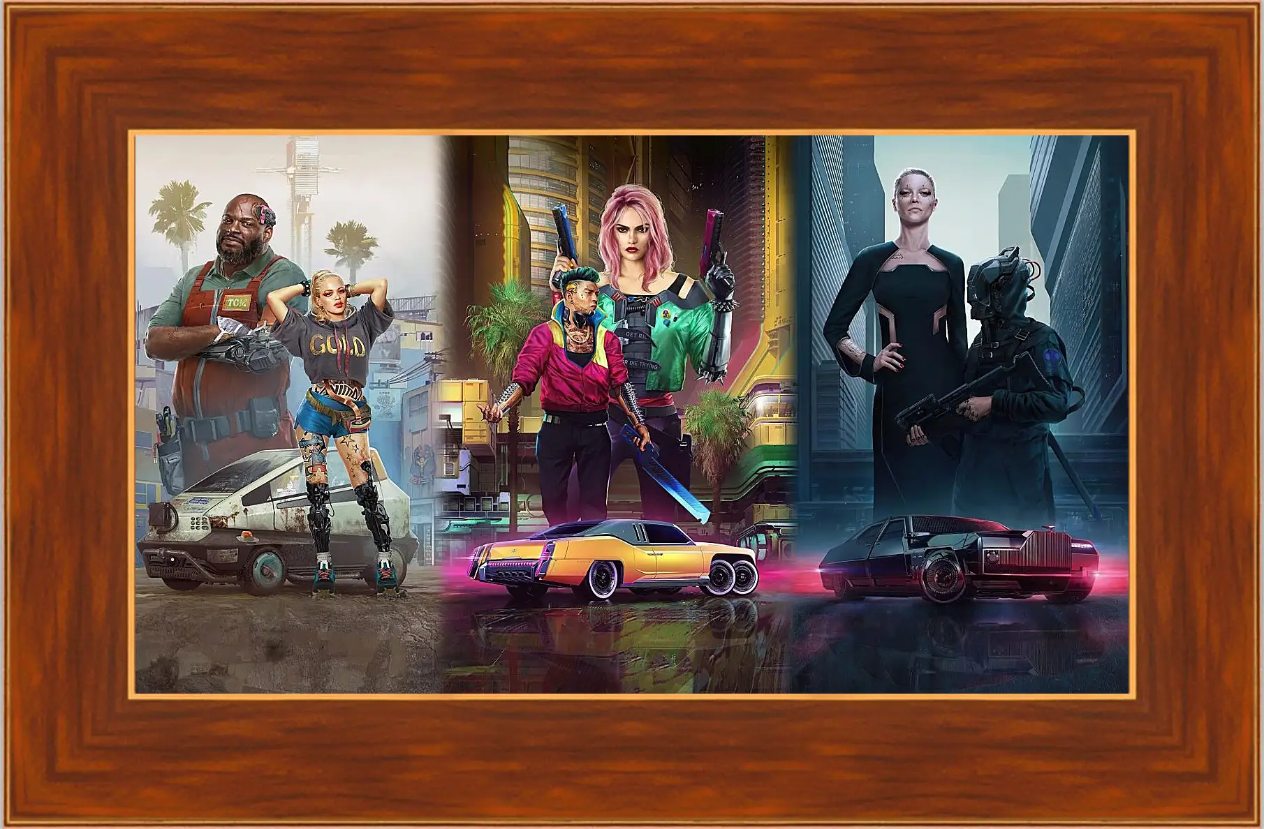 Картина в раме - Cyberpunk 2077