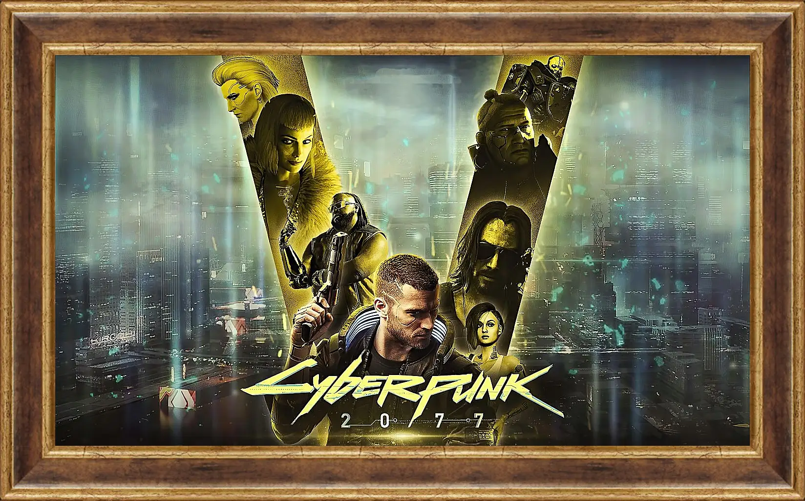 Картина в раме - Cyberpunk 2077