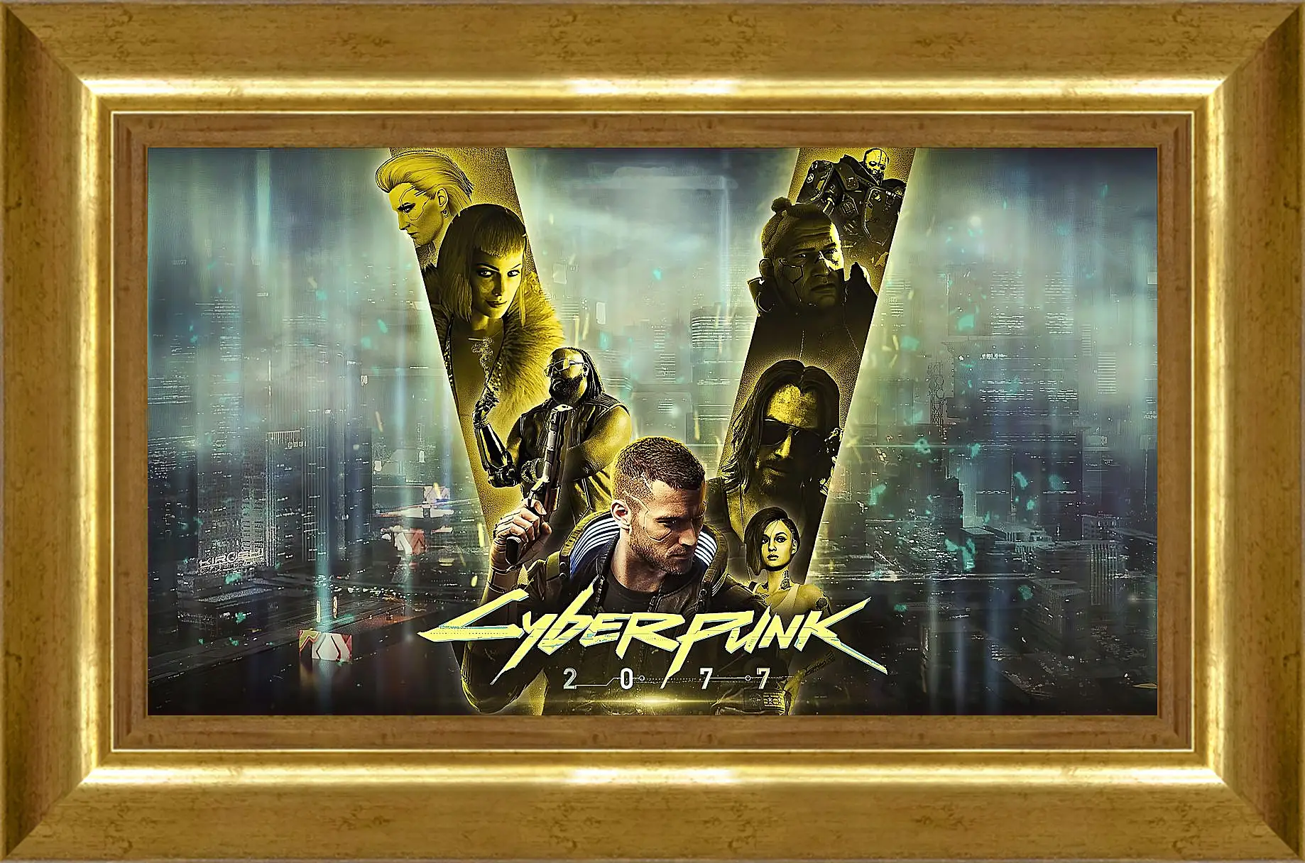 Картина в раме - Cyberpunk 2077