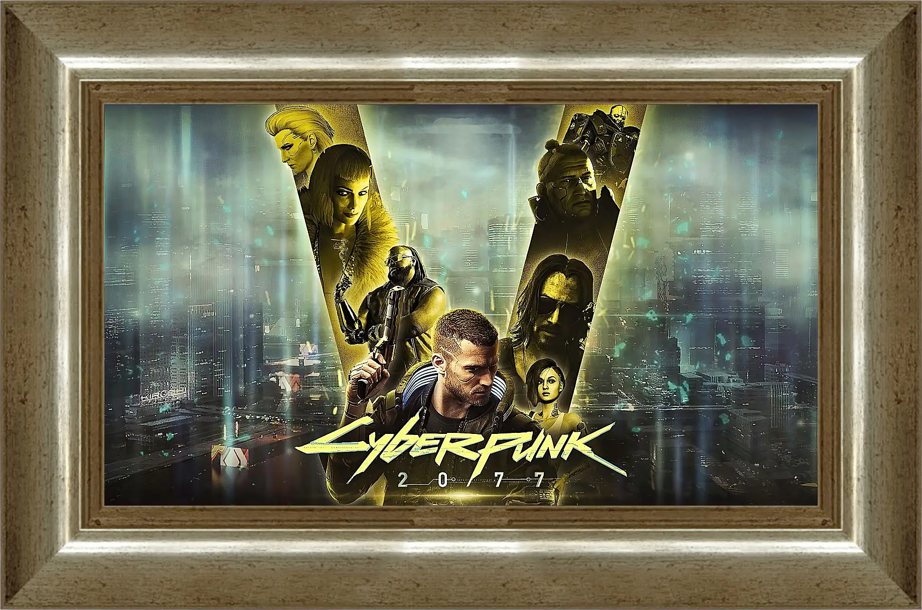 Картина в раме - Cyberpunk 2077