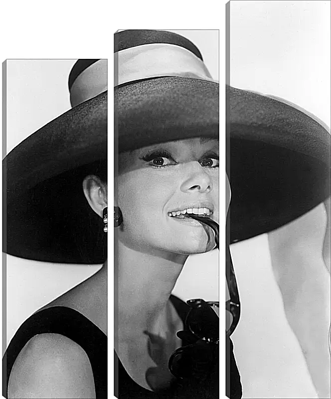 Модульная картина - Audrey Hepburn - Одри Хепберн