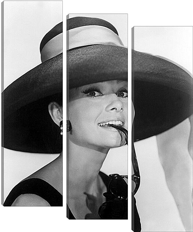 Модульная картина - Audrey Hepburn - Одри Хепберн