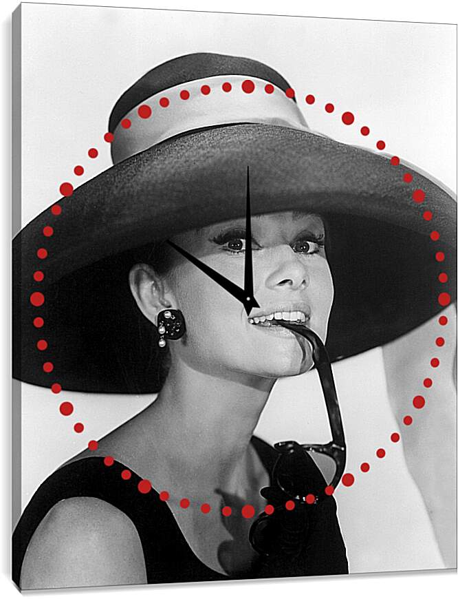 Часы картина - Audrey Hepburn - Одри Хепберн
