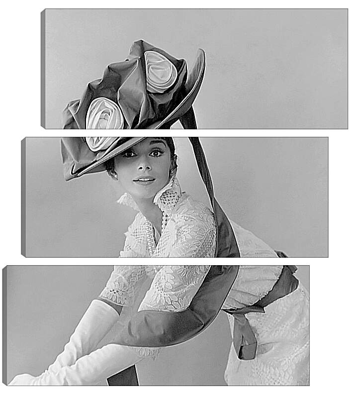 Модульная картина - Audrey Hepburn - Одри Хепберн