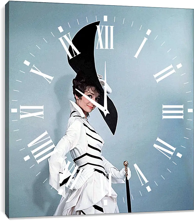 Часы картина - Audrey Hepburn - Одри Хепберн