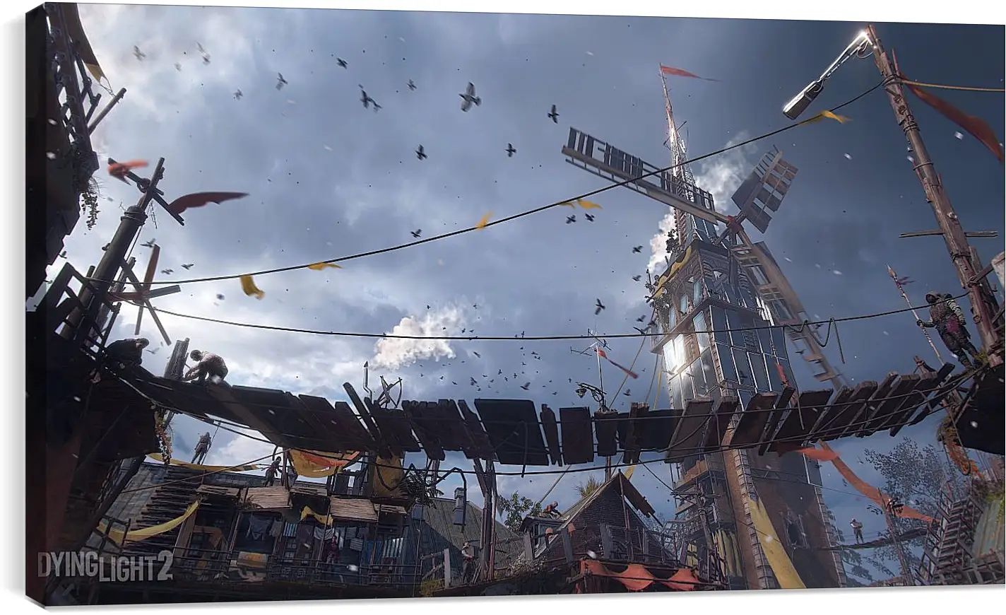 Запустите подстанцию dying light 2. Dying Light 2 телебашня.
