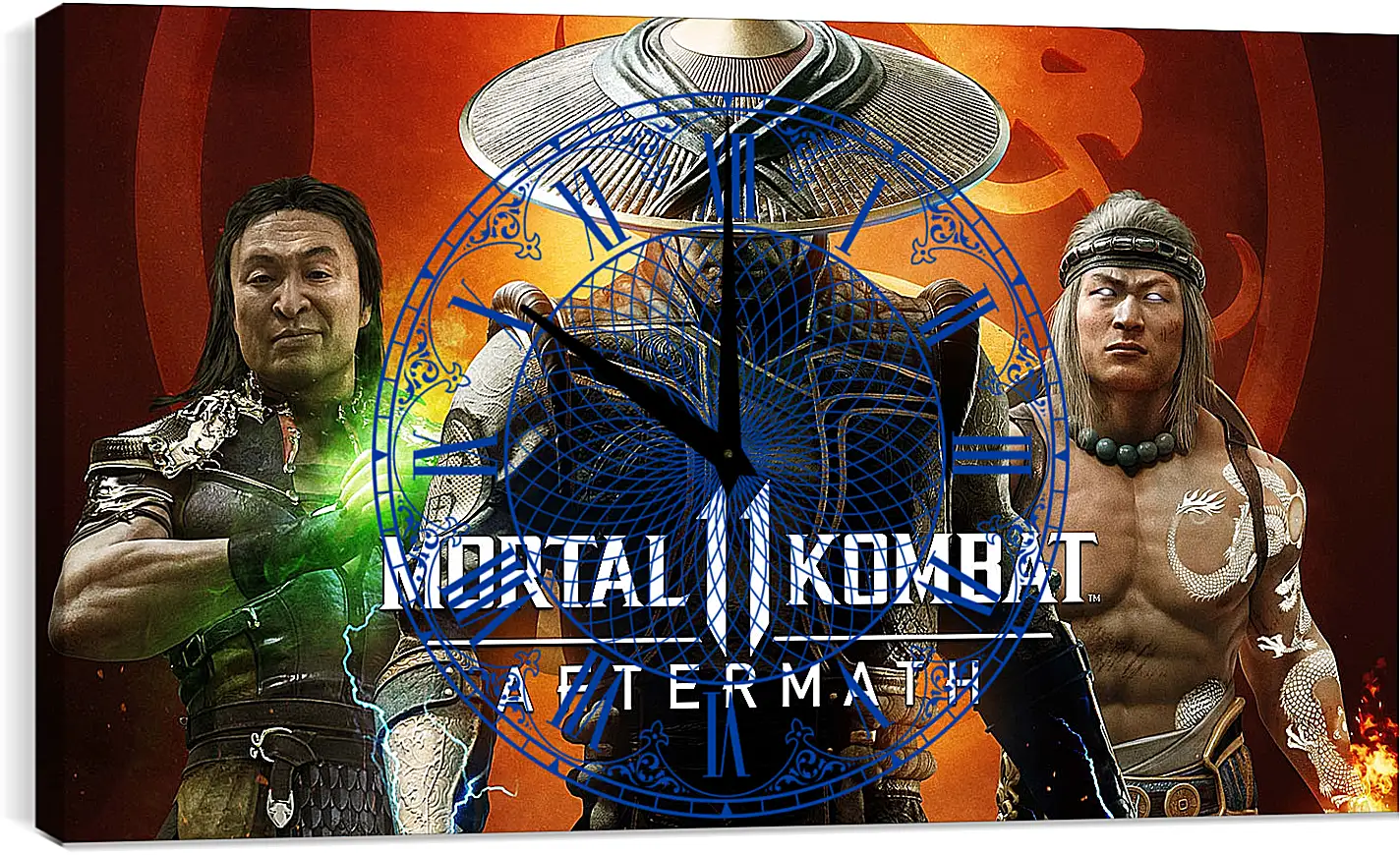 Часы картина - Mortal Kombat 11