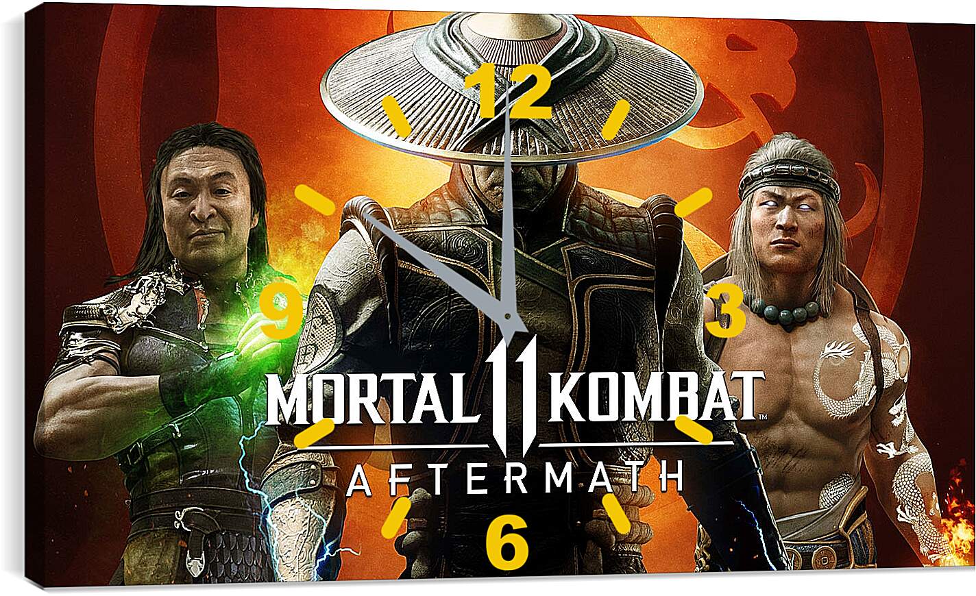 Часы картина - Mortal Kombat 11