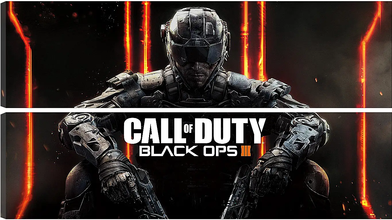 Модульная картина - call of duty, black ops, black ops iii