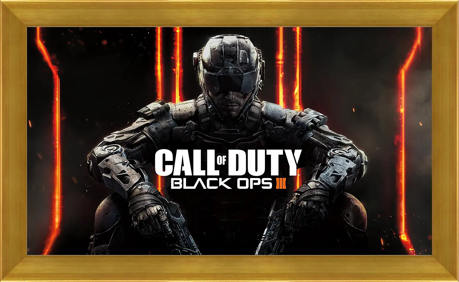 Картина в раме - call of duty, black ops, black ops iii