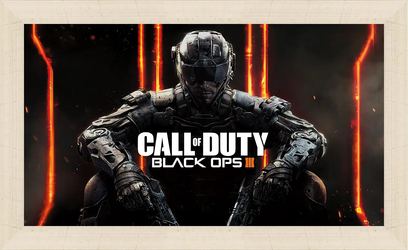 Картина в раме - call of duty, black ops, black ops iii