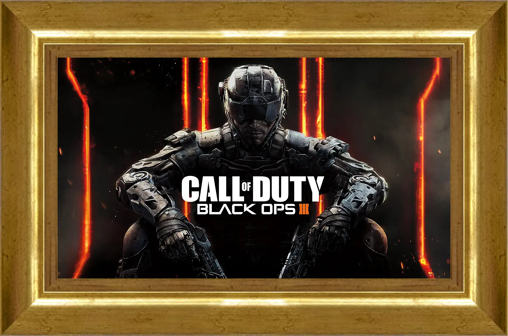 Картина в раме - call of duty, black ops, black ops iii