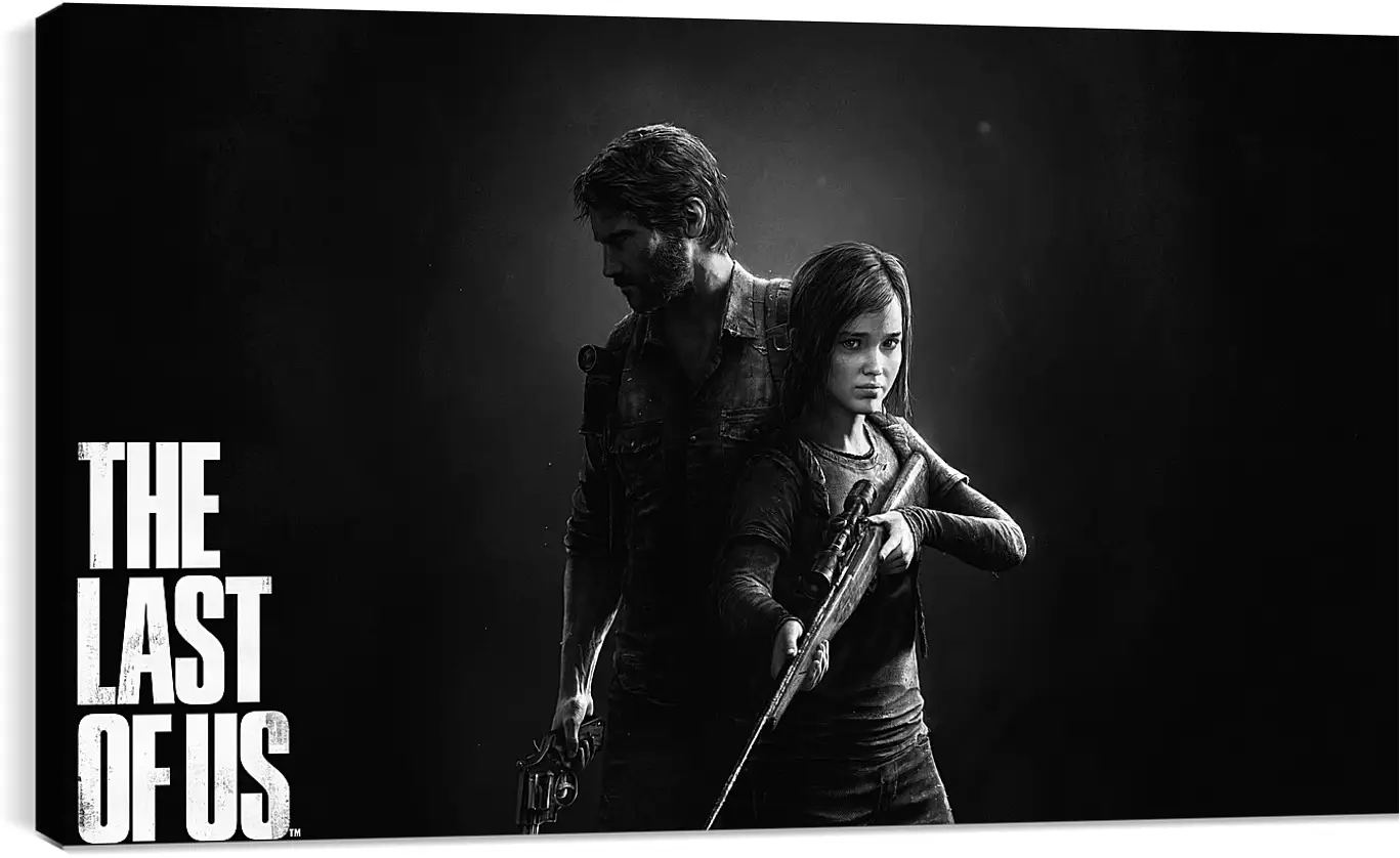 Постер и плакат - the last of us, remastered, man
