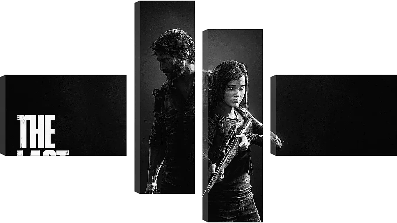 Модульная картина - the last of us, remastered, man
