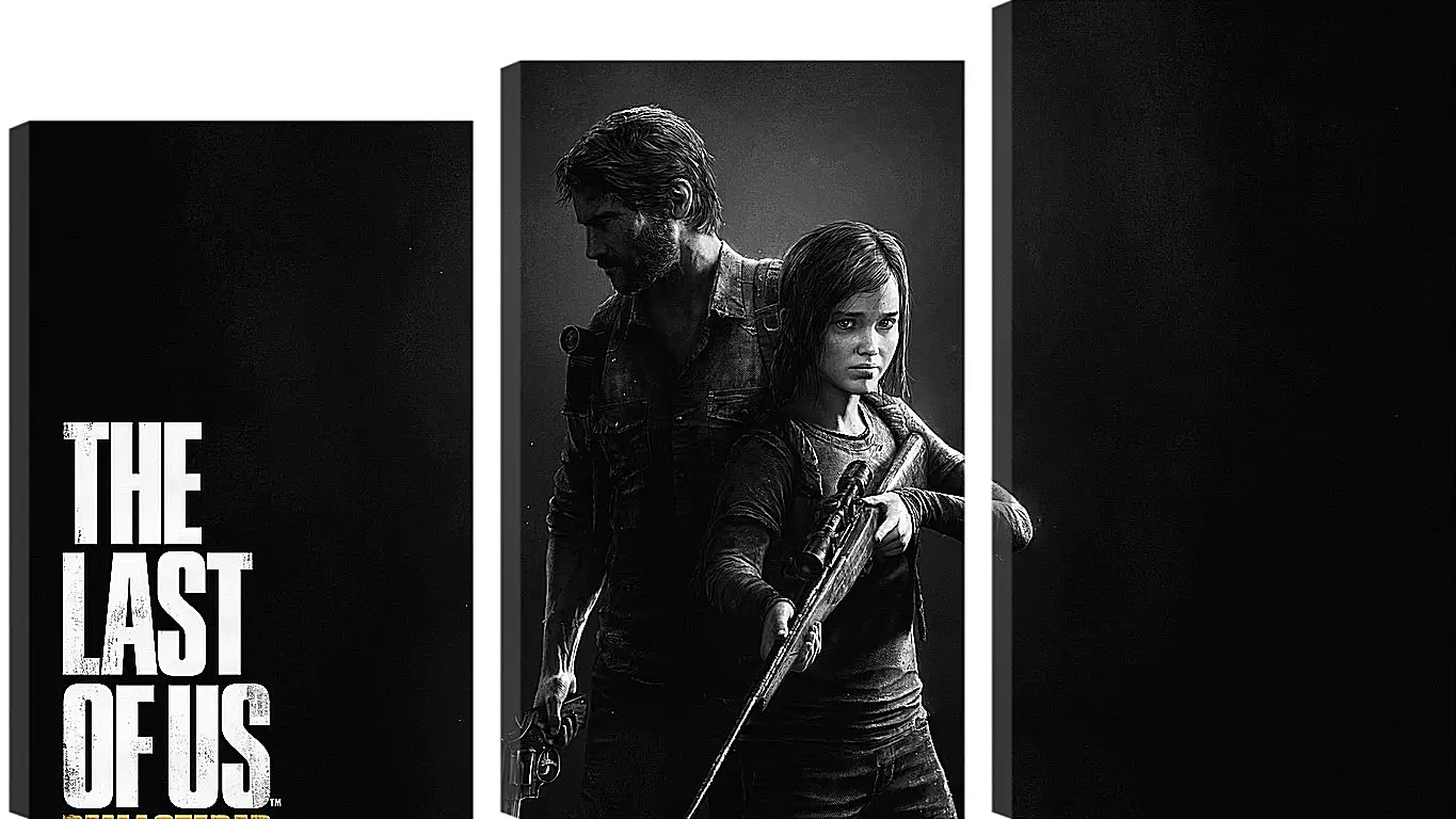 Модульная картина - the last of us, remastered, man
