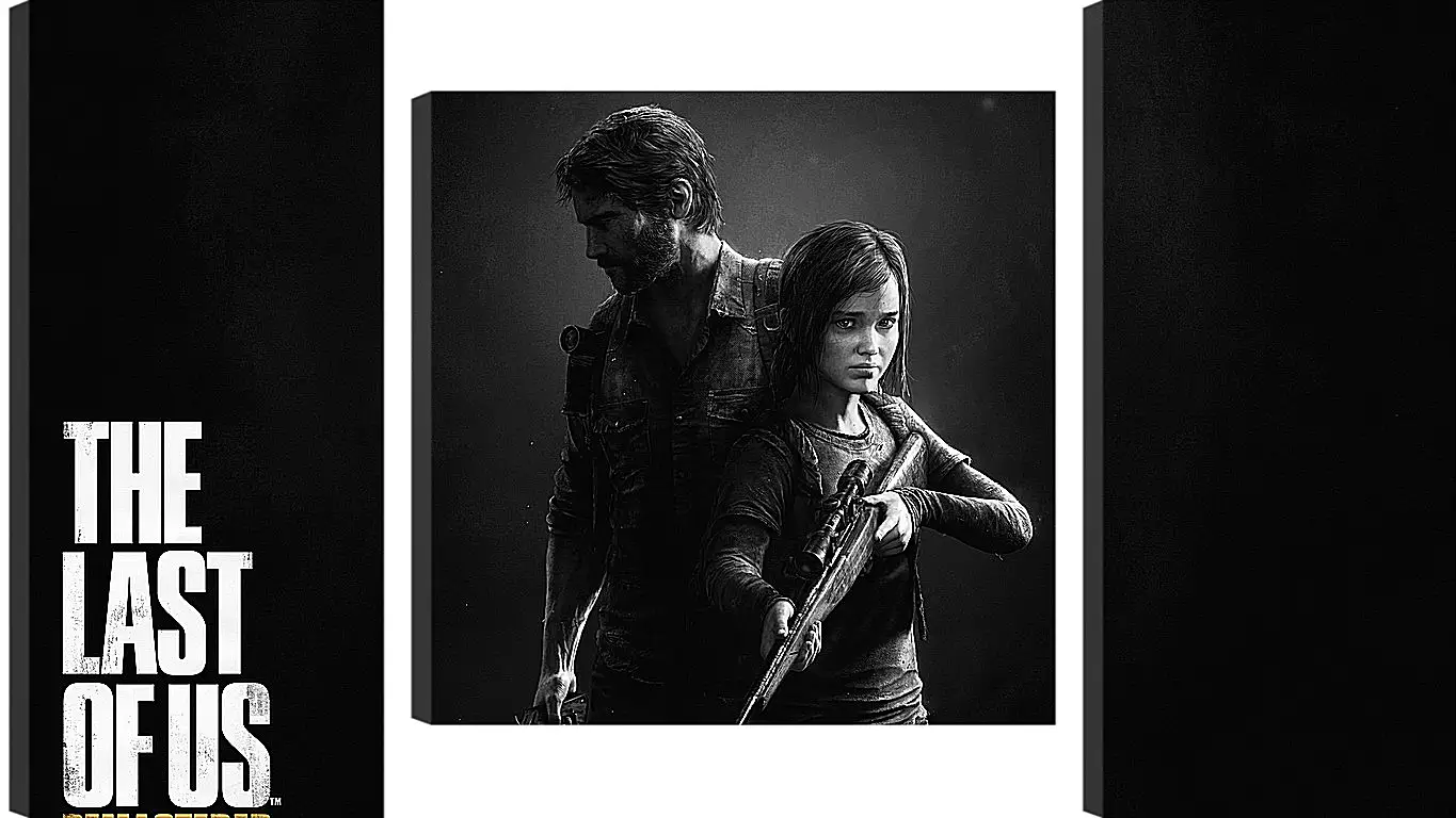 Модульная картина - the last of us, remastered, man
