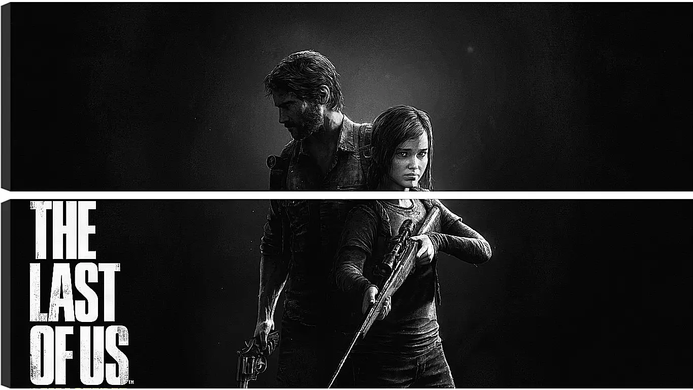 Модульная картина - the last of us, remastered, man
