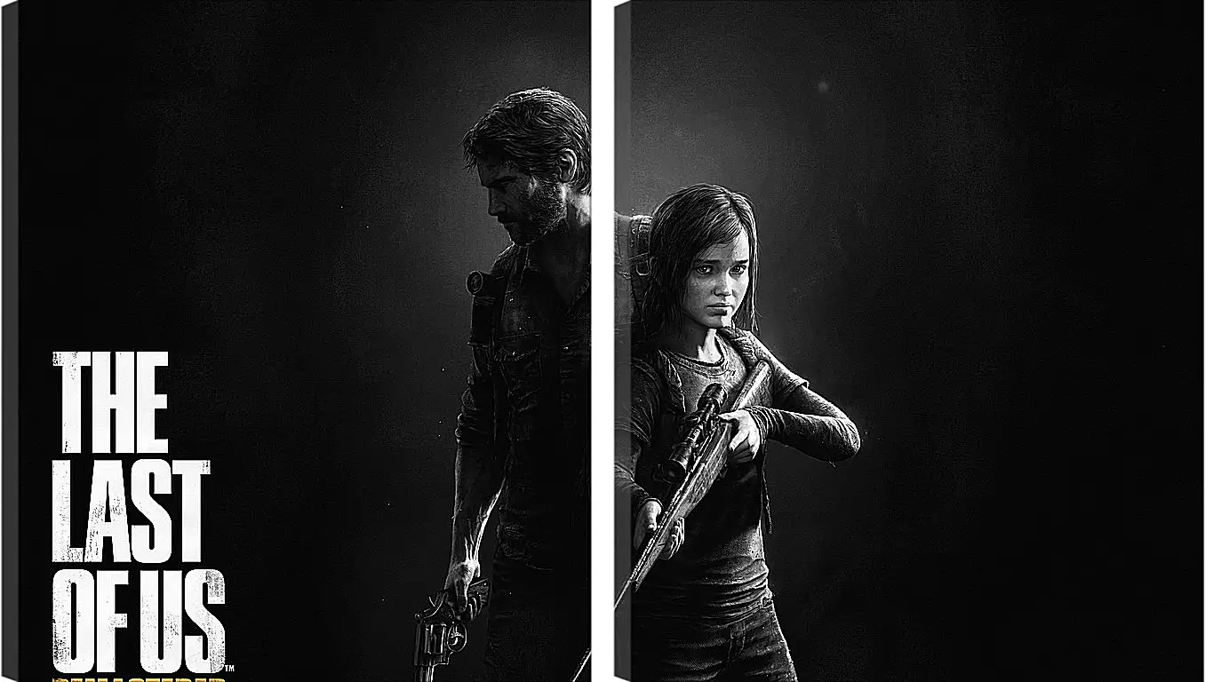 Модульная картина - the last of us, remastered, man
