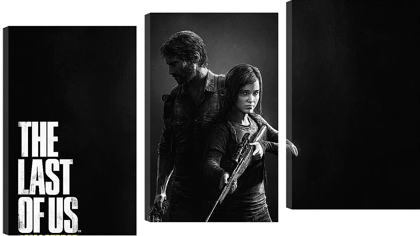 Модульная картина - the last of us, remastered, man
