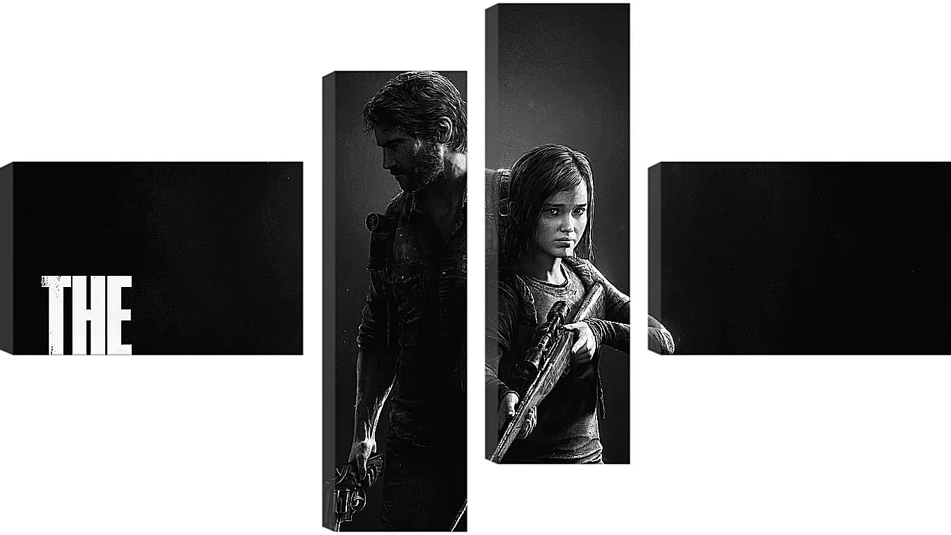 Модульная картина - the last of us, remastered, man
