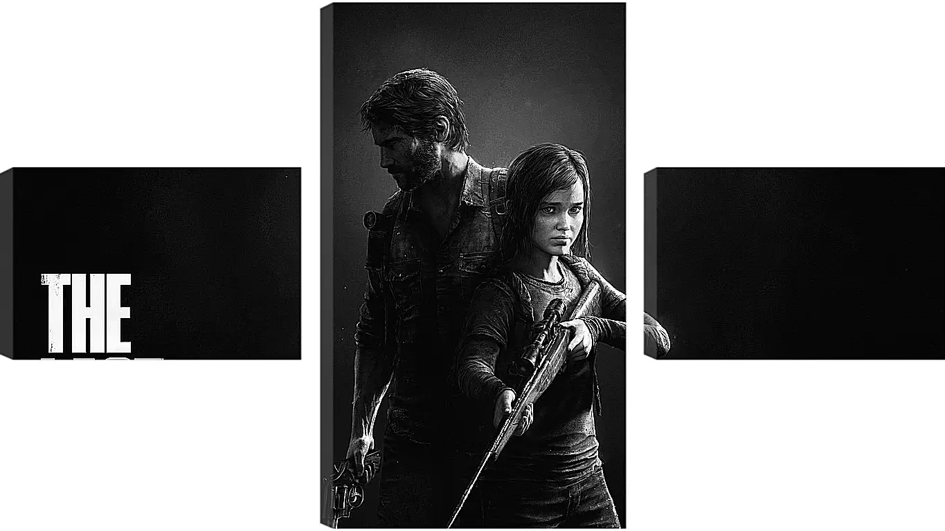 Модульная картина - the last of us, remastered, man
