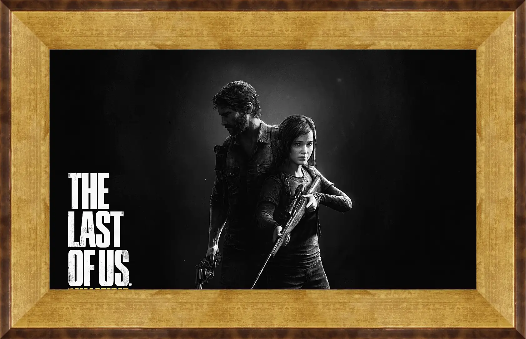 Картина в раме - the last of us, remastered, man
