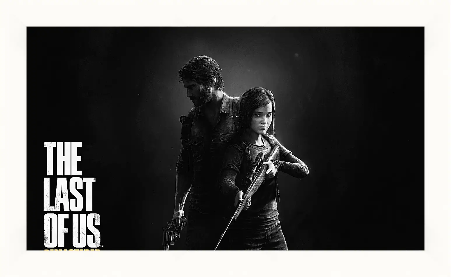 Картина в раме - the last of us, remastered, man
