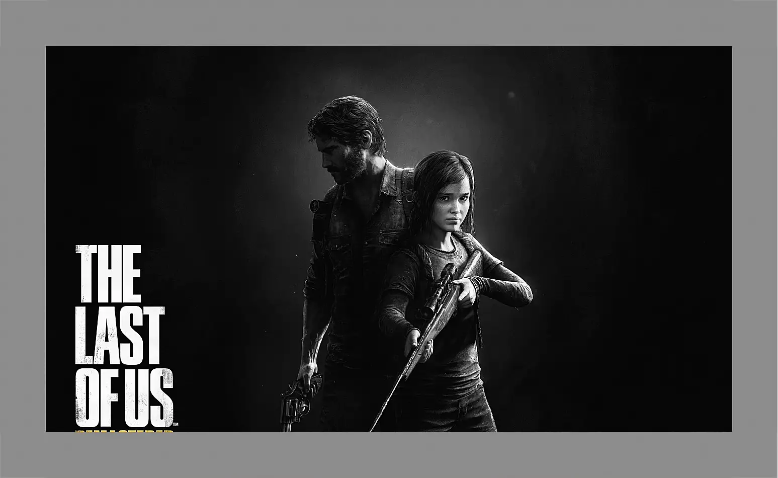 Картина в раме - the last of us, remastered, man
