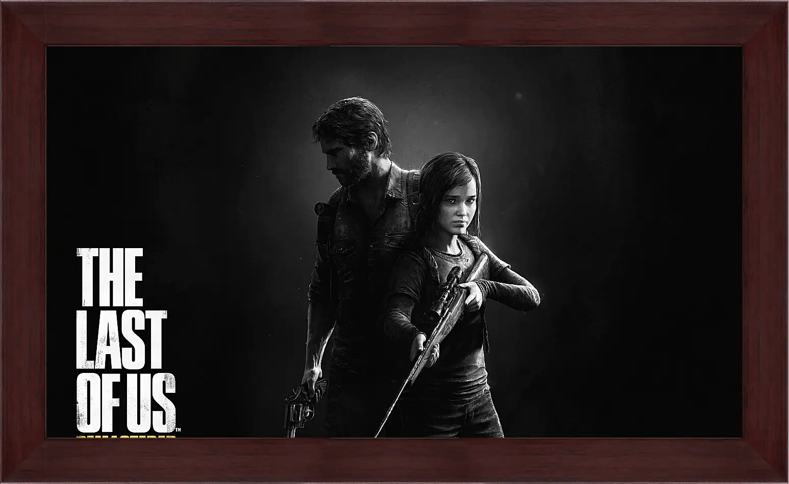 Картина в раме - the last of us, remastered, man
