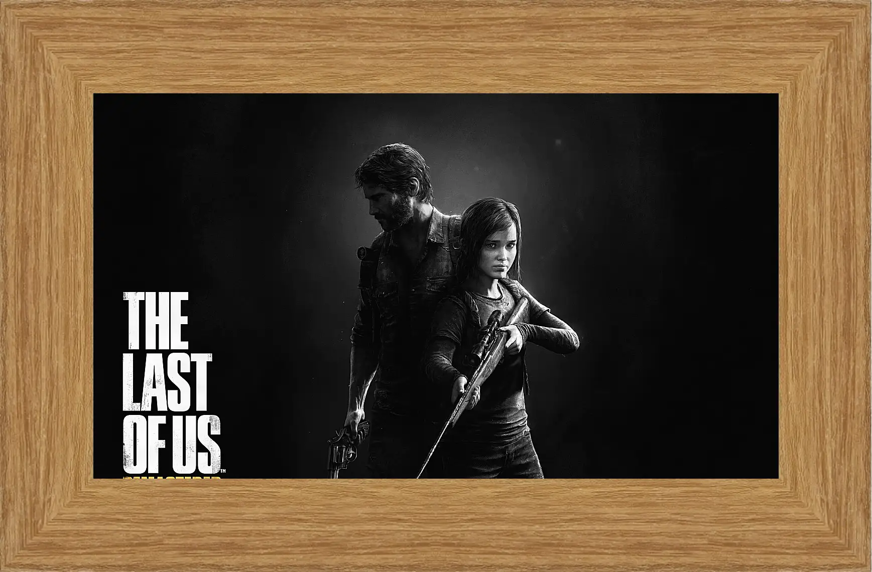 Картина в раме - the last of us, remastered, man
