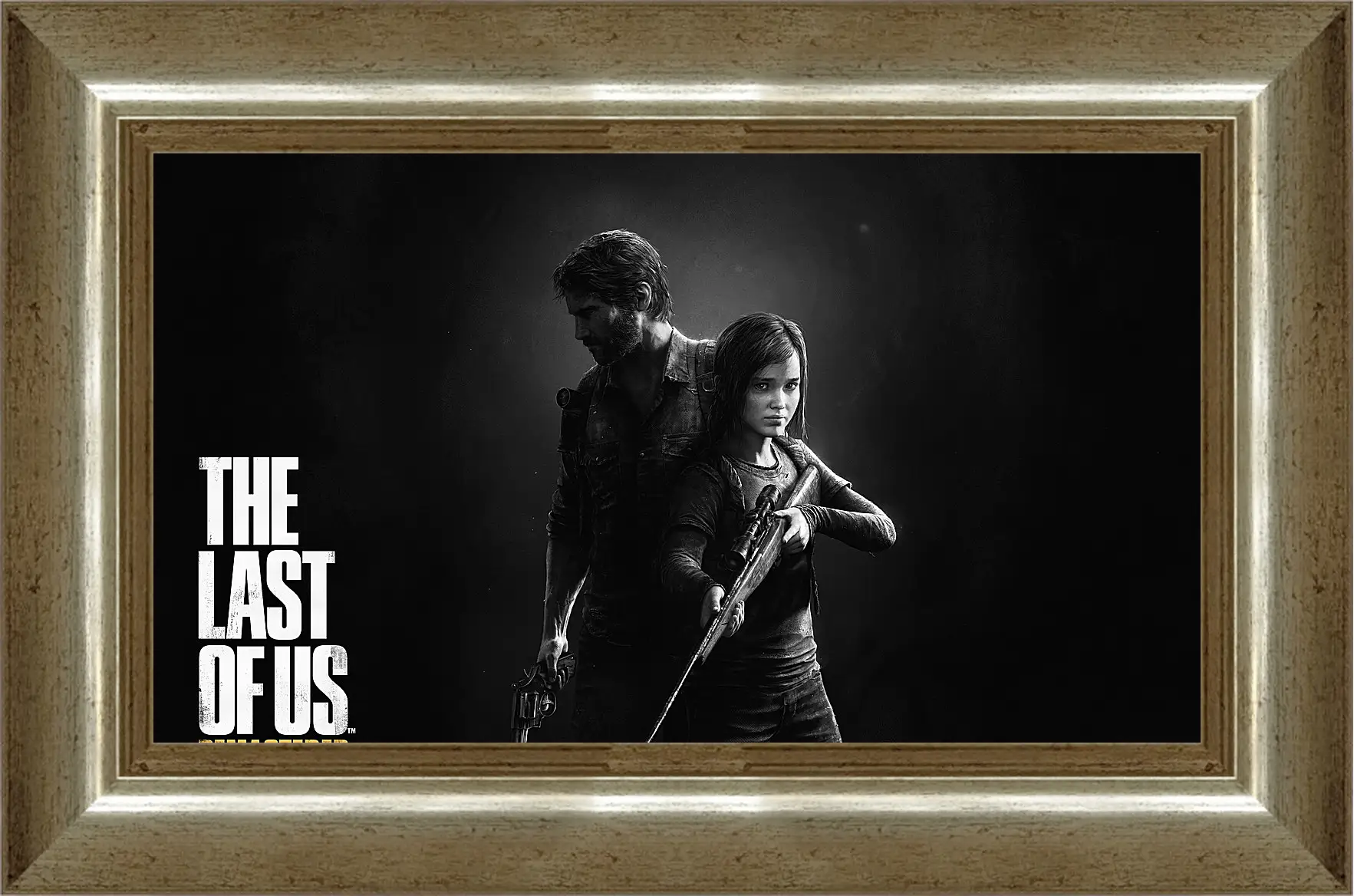 Картина в раме - the last of us, remastered, man
