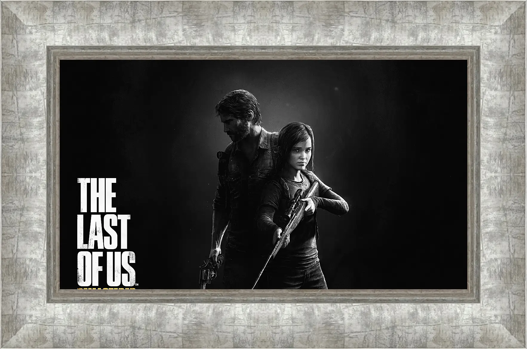 Картина в раме - the last of us, remastered, man
