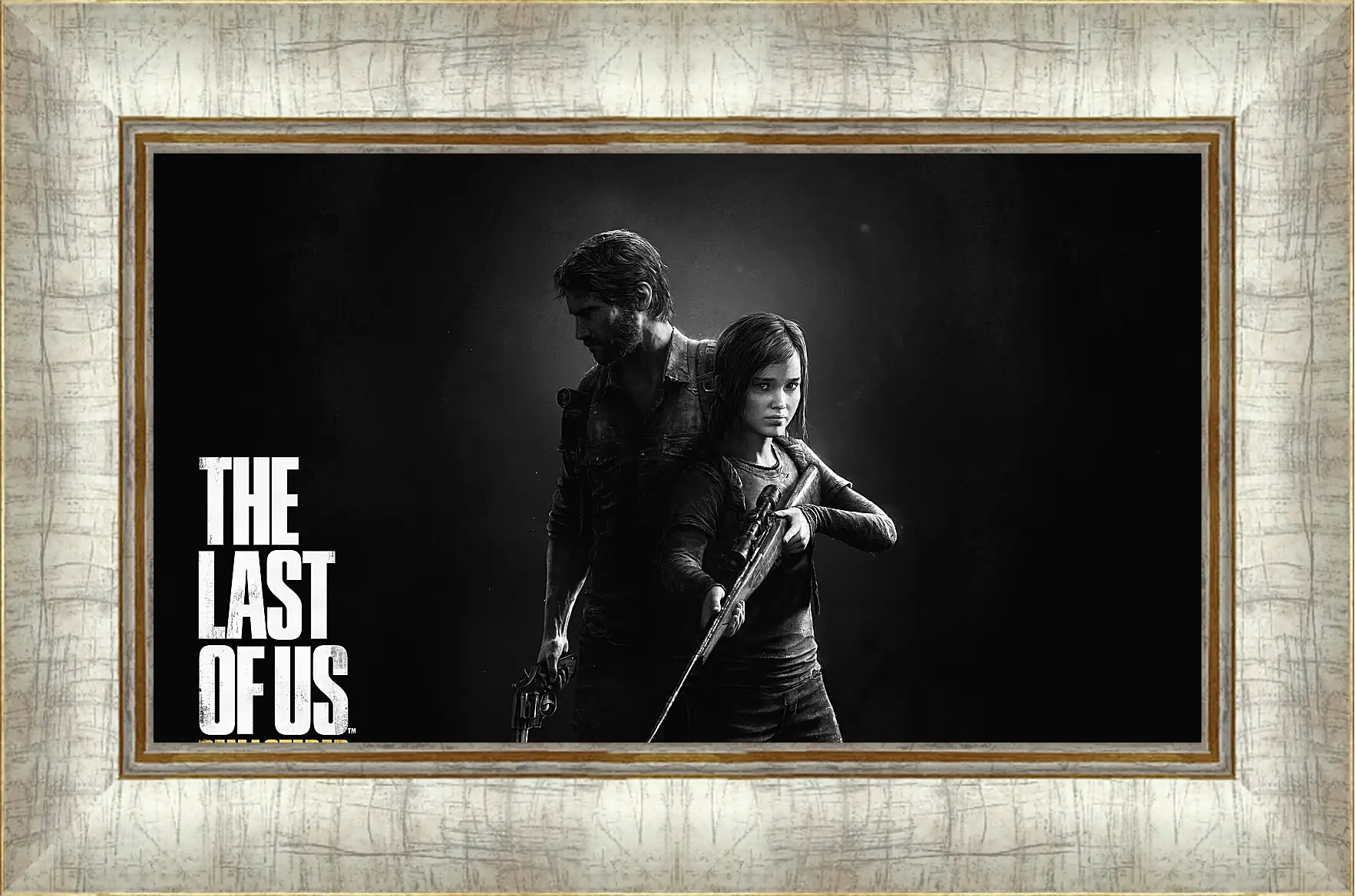 Картина в раме - the last of us, remastered, man
