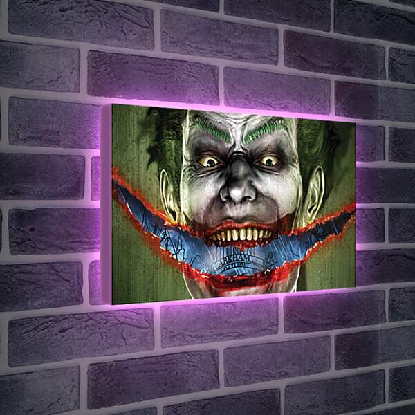Лайтбокс световая панель - joker, batman, games