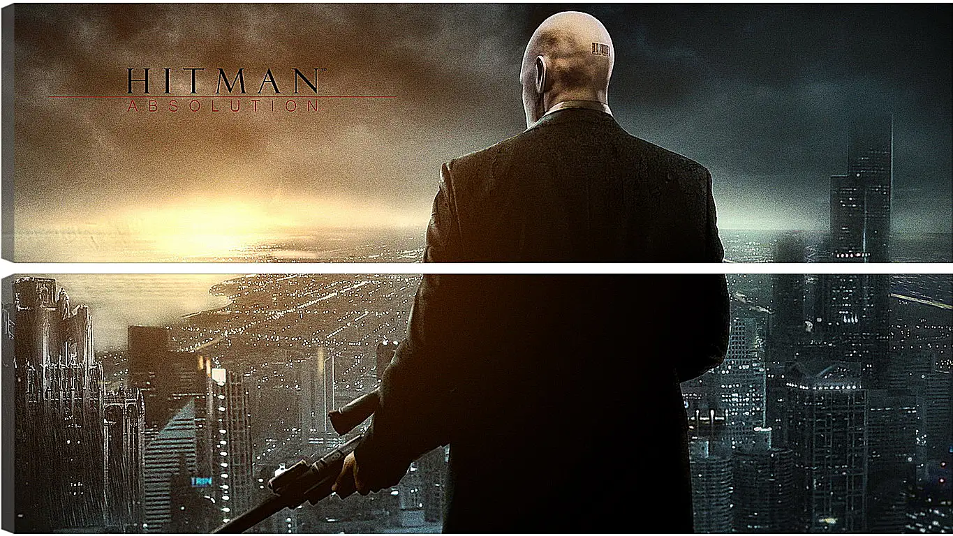 Модульная картина - hitman vi, game, 2014
