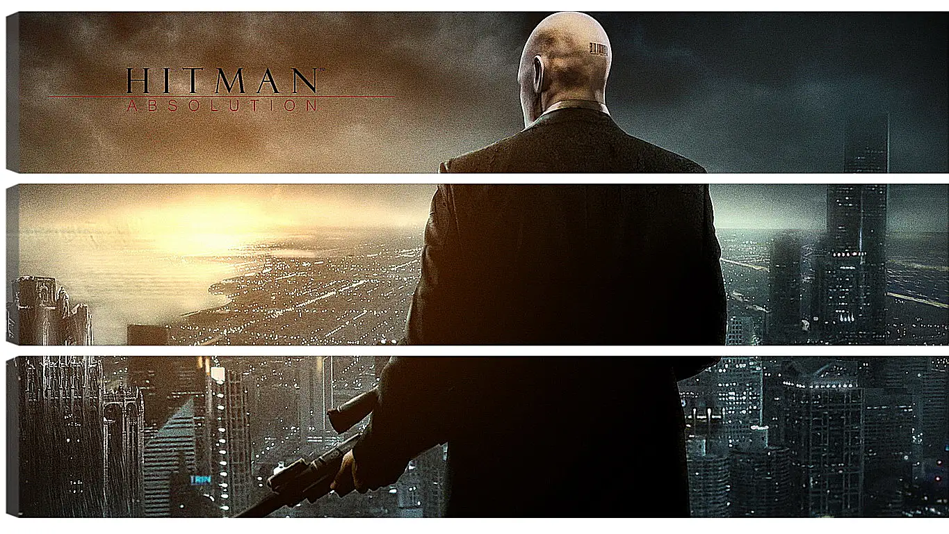 Модульная картина - hitman vi, game, 2014
