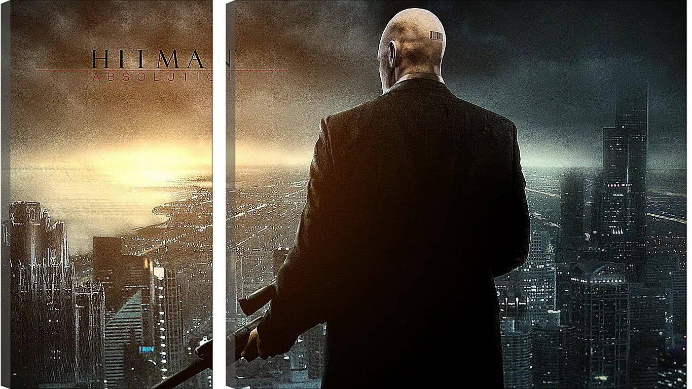 Модульная картина - hitman vi, game, 2014
