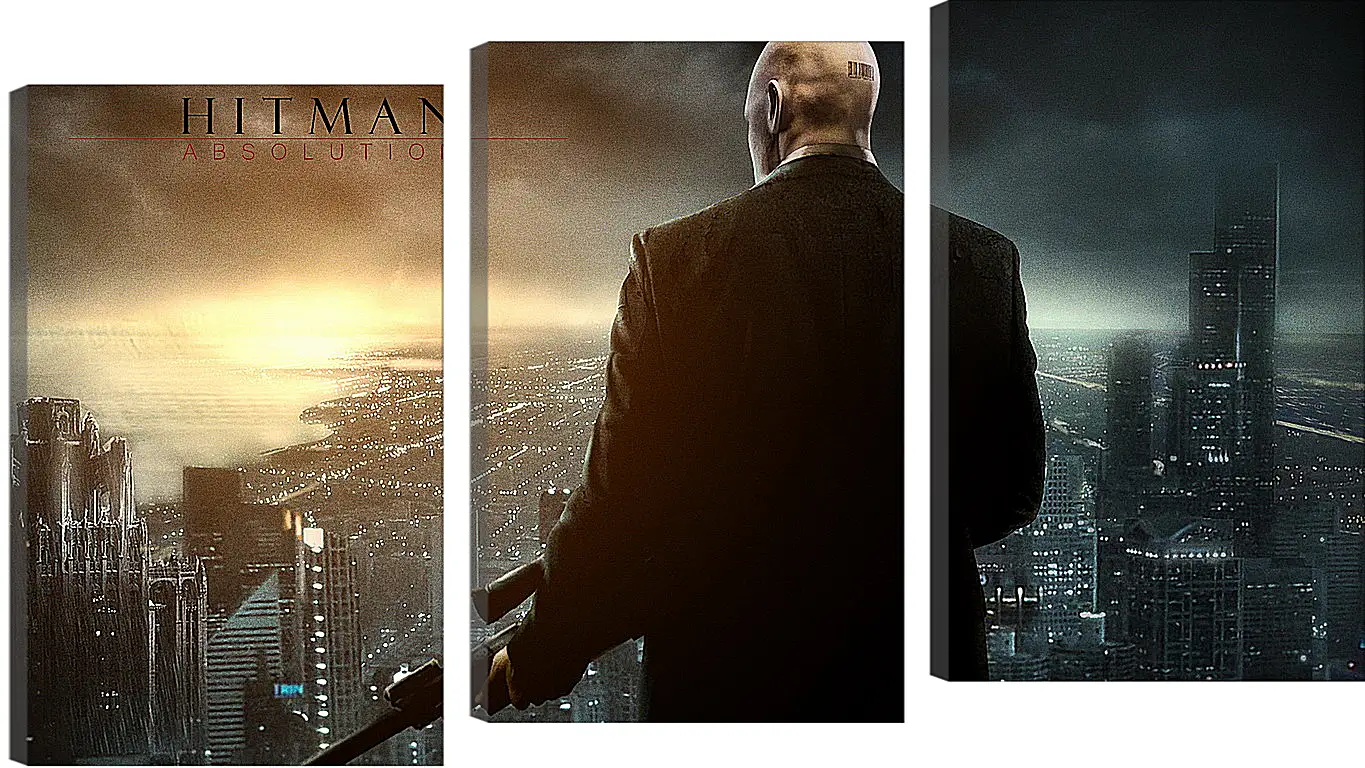 Модульная картина - hitman vi, game, 2014
