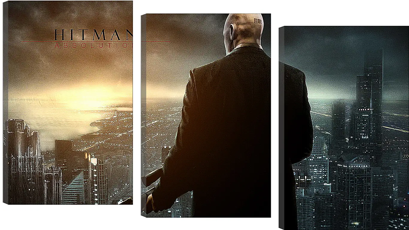 Модульная картина - hitman vi, game, 2014
