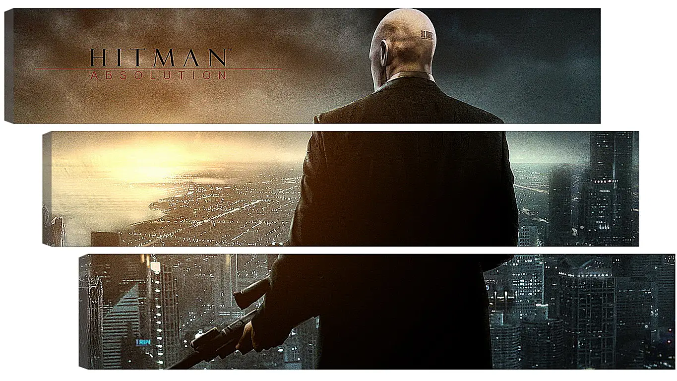 Модульная картина - hitman vi, game, 2014
