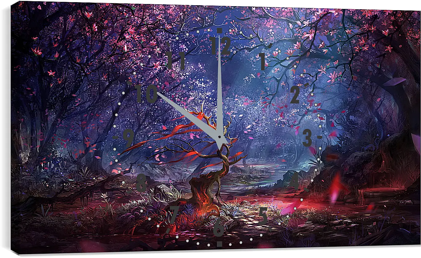 Часы картина - ruler of the land, blood, art
