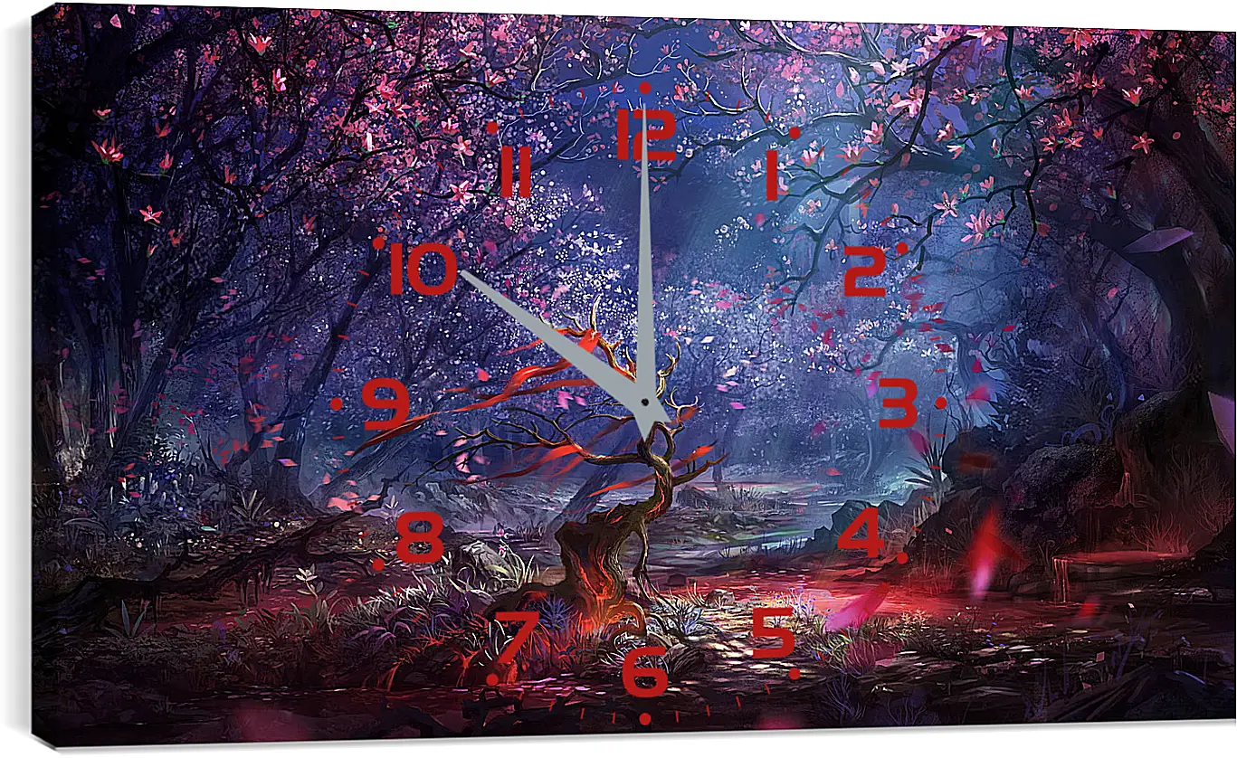 Часы картина - ruler of the land, blood, art
