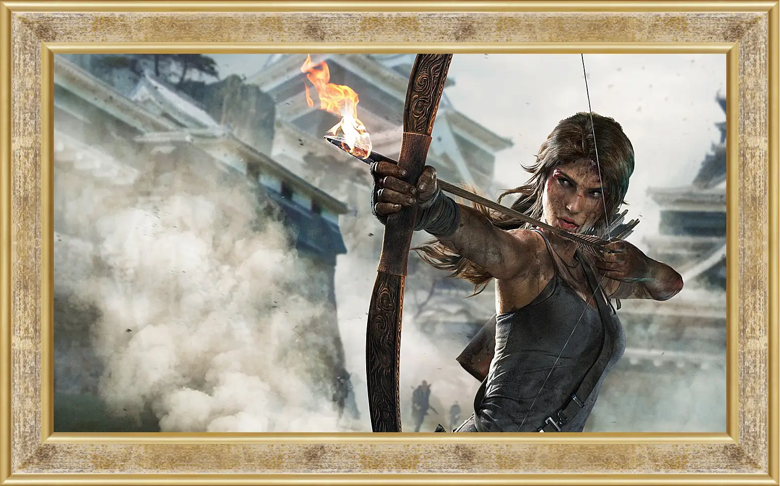 Картина в раме - tomb raider definitive edition, crystal dynamics, lara croft